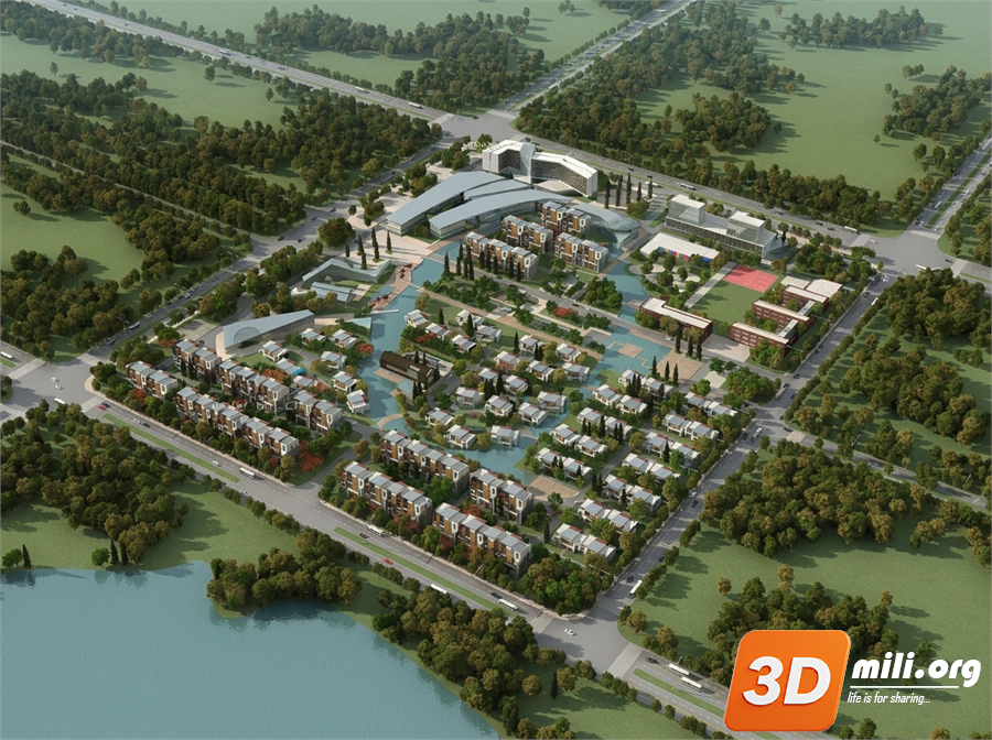 Outdoor Building Skp Files